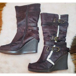 Soda Wedge Boots